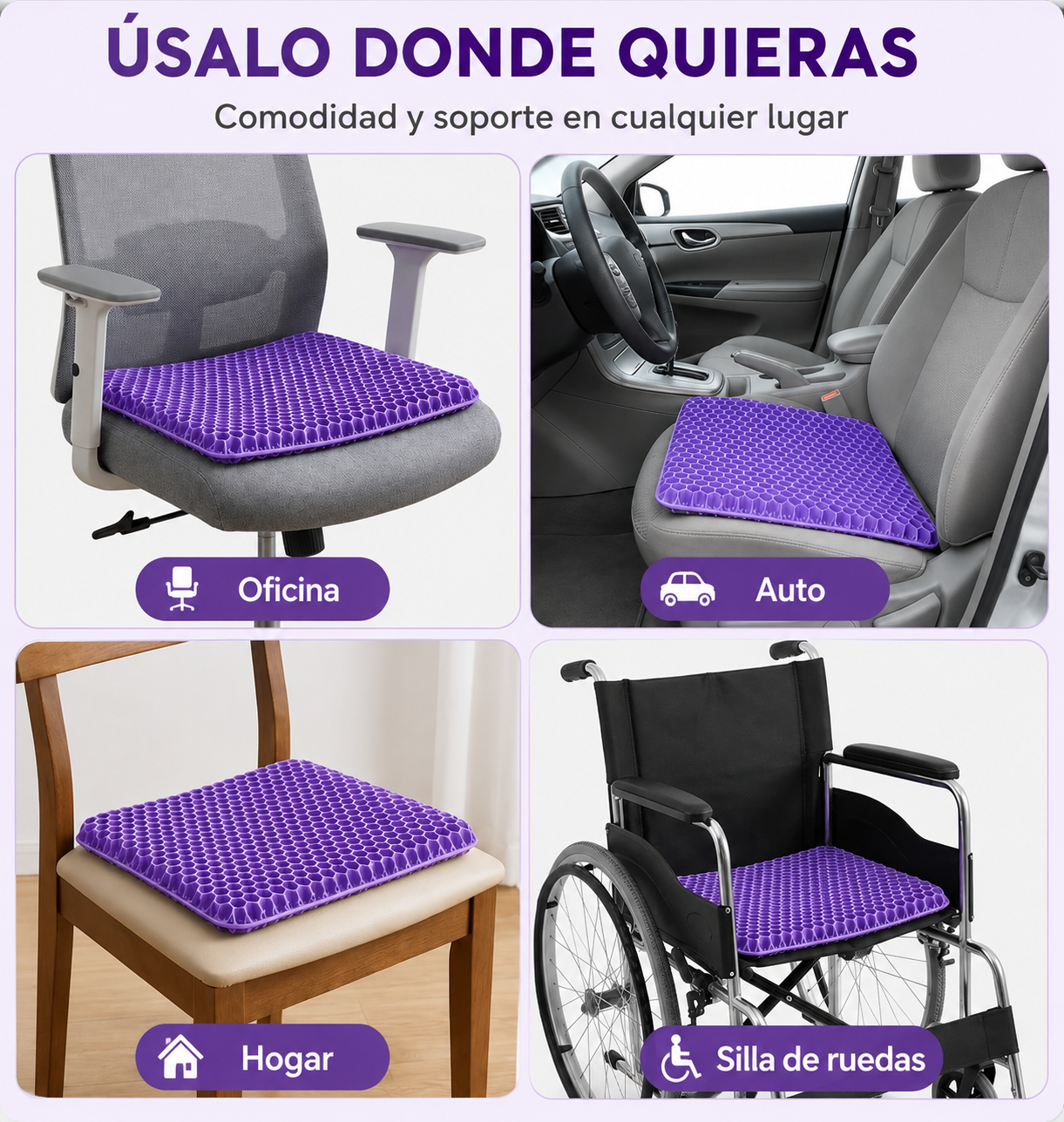 VitaFlex™ Cojín de Gel para Alivio del Dolor