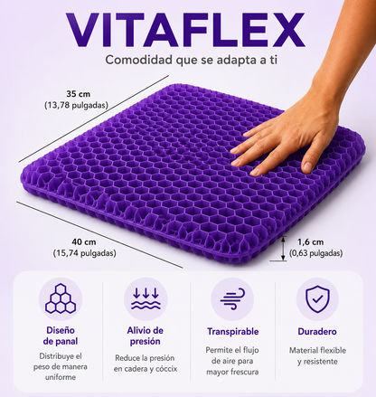 VitaFlex™ Cojín de Gel para Alivio del Dolor