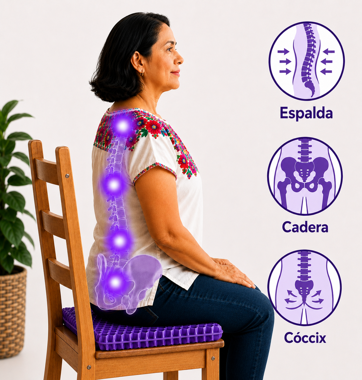 VitaFlex™ Cojín de Gel para Alivio del Dolor